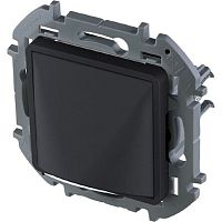 Вывод кабеля без рамки Legrand Inspiria антрацит картинка